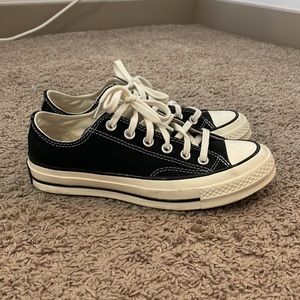 Black chuck 70’s worn once